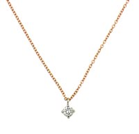 Collier Marco Gerbella Femme in Or rosé Diamante 0.06 Ct CAS-CL-11-1R - CAS-CL-11-1R